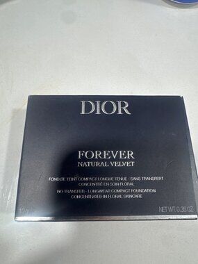 Dior Forever Natural Velvet Compact Foundation 5N Neutral 10g Rechargeable Longw